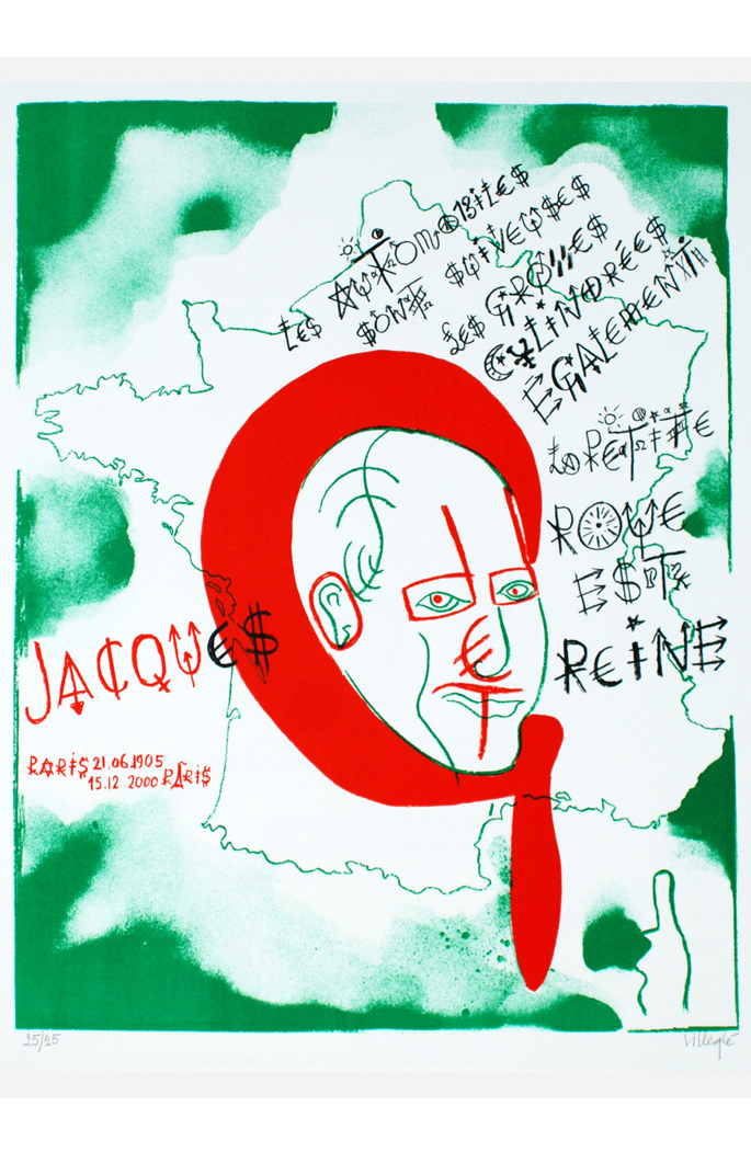 Prix Jacques-Goddet par Jacques Villeglé